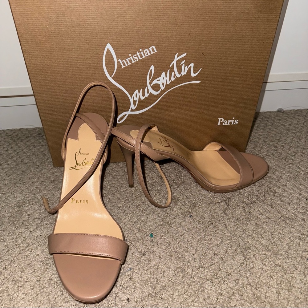 Worn once! Christian Louboutin heels